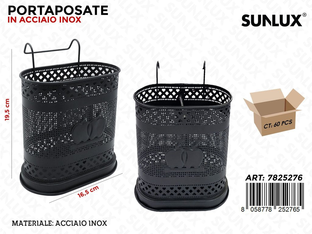 Sunlux Portaposate Acc. Inox 16.5*19.3CM