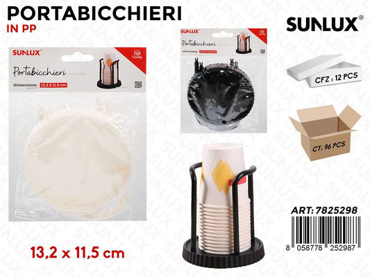 Sunlux Portabicchieri in Pp 13.2*11.5CM