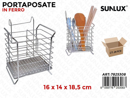 Sunlux Portaposate Ferro 16*14*18.5CM