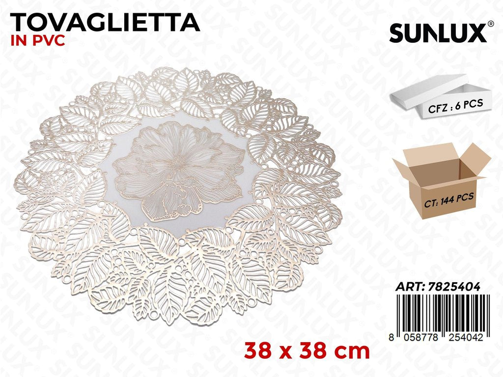 Sunlux Tovaglietta in Pvc Rilievo 38CM