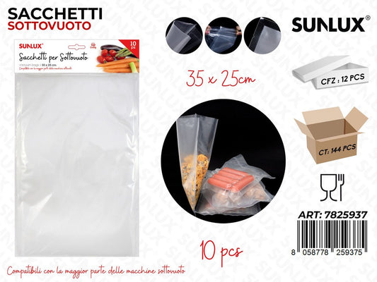 Sacchetti Sottovuoto 10PCS 35*25CM