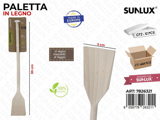 Paletta in Legno di Faggio 5*30 Cm