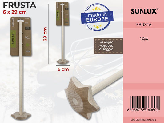 Frusta in Legno di Faggio 6*29 Cm