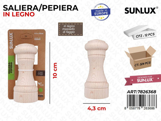 Dosatore in Legno di Faggio 4.3*10 Cm