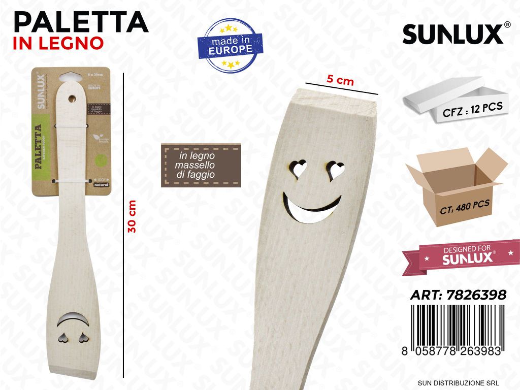 Paletta in Legno di Faggio 5*30CM