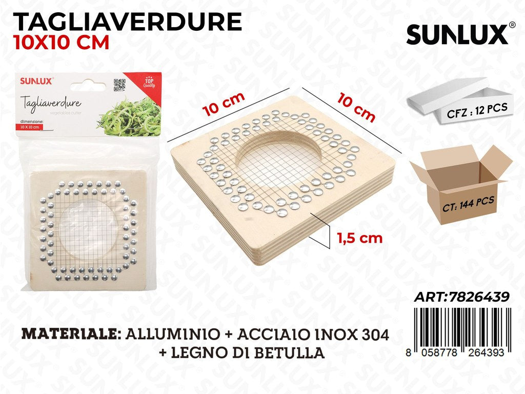 Sunlux Tagliaverdure Acc. 304 10*10CM