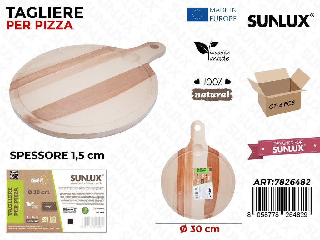 Tagliere per Pizza D.30CM