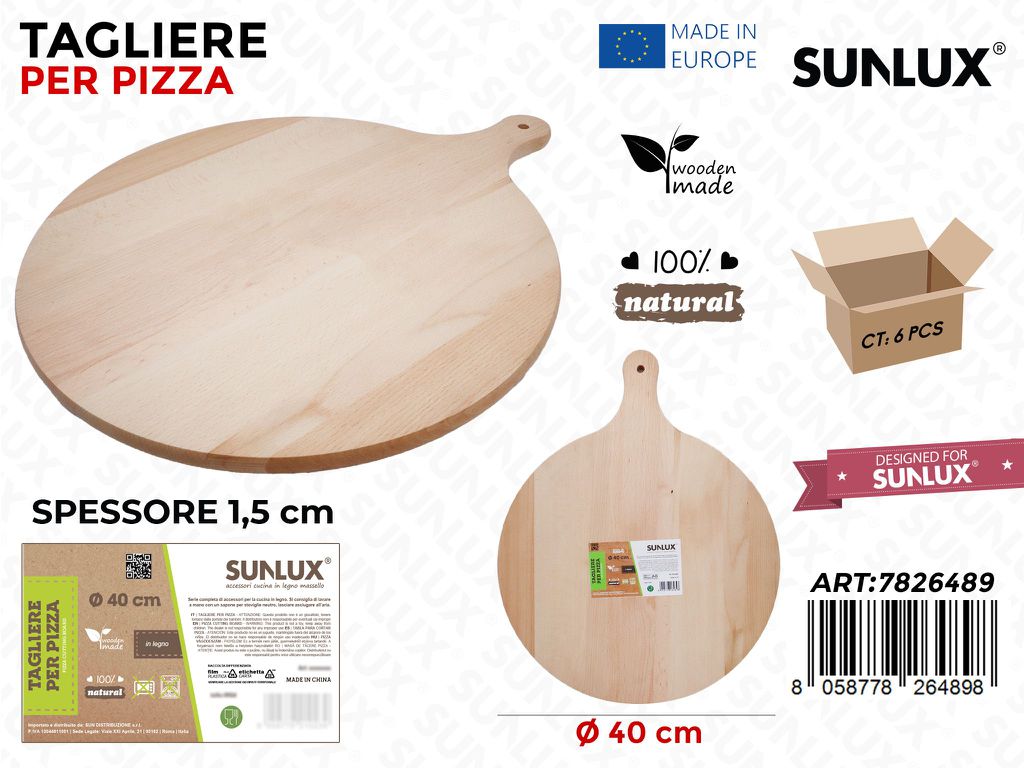 Tagliere per Pizza D.40CM
