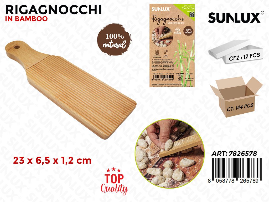 Sunlux Rigagnocchi in Bamboo 23*6.5*1.2CM