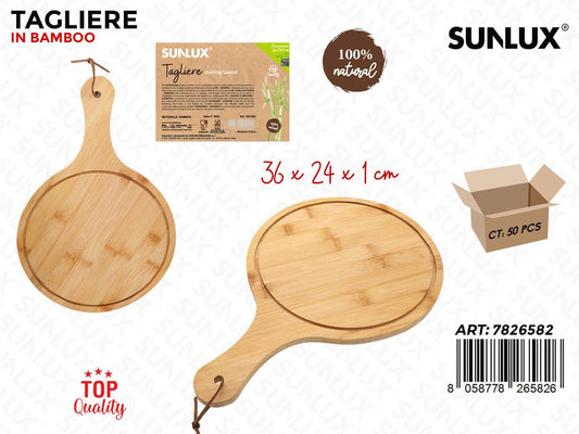 Sunlux Tagliere in Bamboo 36*24*1CM
