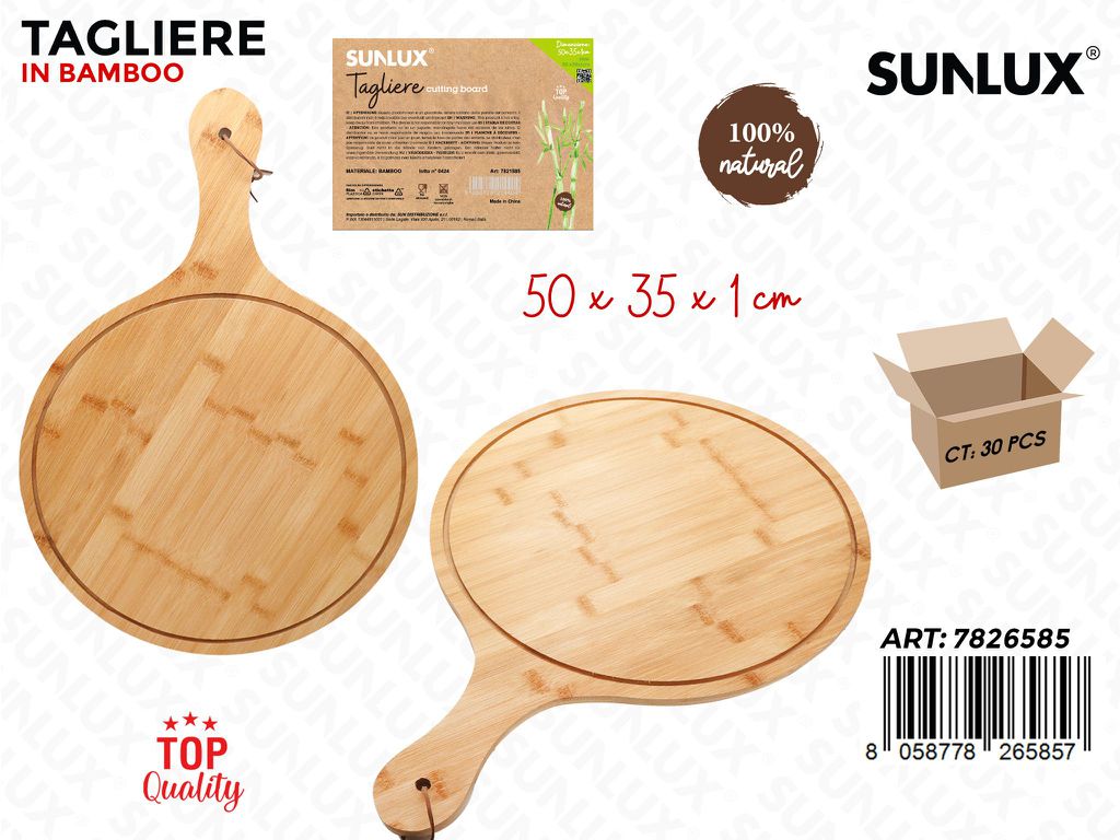 Sunlux Tagliere in Bamboo 50*35*1CM