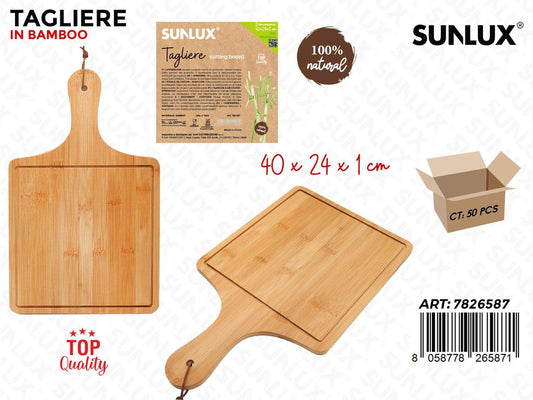 Sunlux Tagliere in Bamboo 40*24*1CM