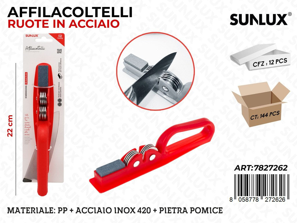 Sunlux Affilacoltelli Acc. 420-P.POMICE 22CM