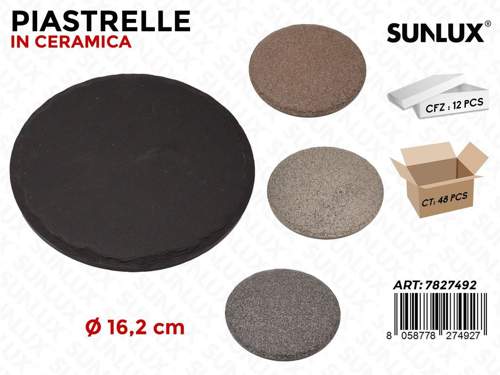 Sunlux Piastrelle in Ceramica Ass. D.16.2CM