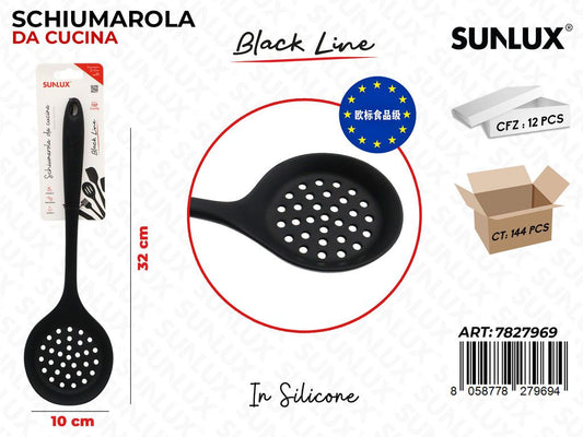 Sunlux Black L. Schiumarola Cucina Silic. 10*32CM