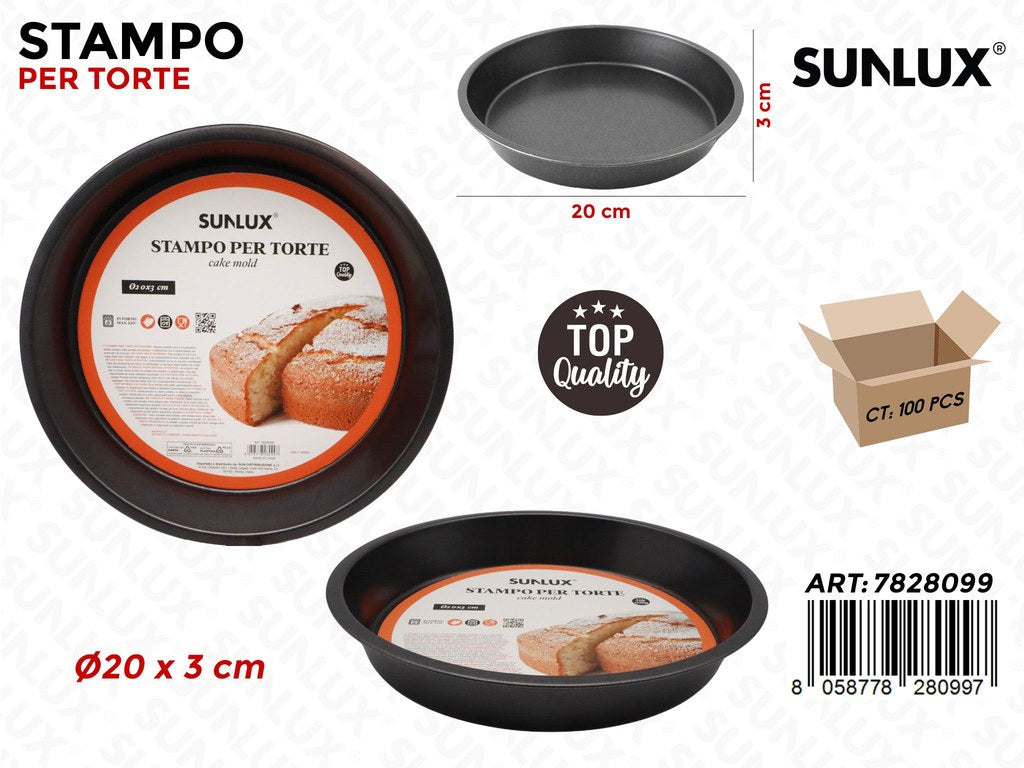 Sunlux Stampo Torte D.20*3CM