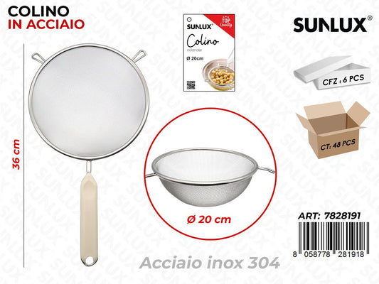 Sunlux Colino Acc.inox 304 D.20CM