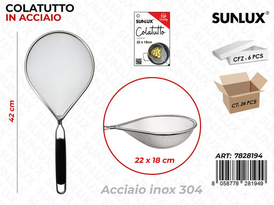 Sunlux Colatutto Acc.inox 304 22*18CM