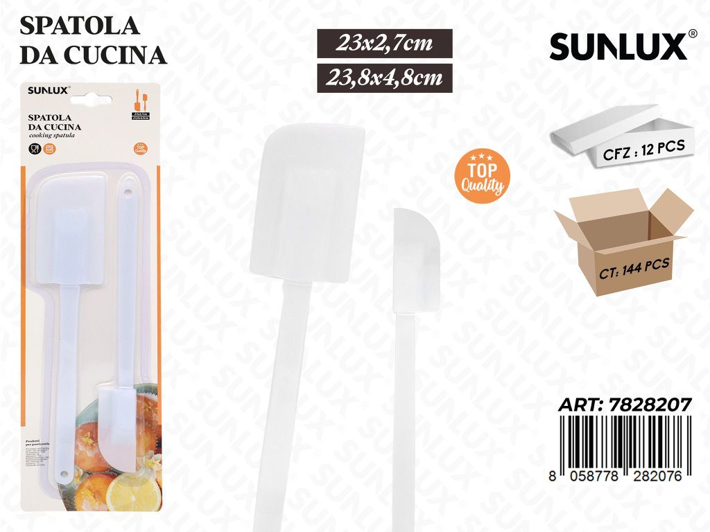 Sunlux Spatola da Cucina 2PCS Mis. Ass.