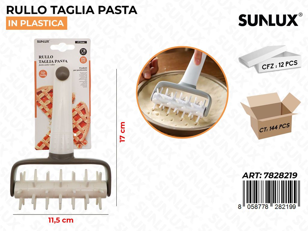 Sunlux Rullo Taglia Pasta in Plast. 11.5*17CM