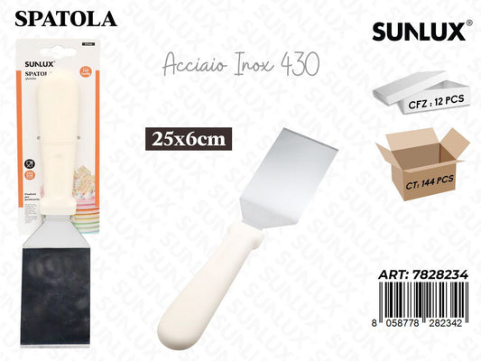 Sunlux Spatola per Dolci Acc. 430 25*6CM