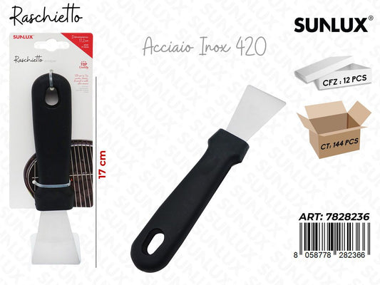 Sunlux Raschietto da Cucina Acciaio 420 17CM