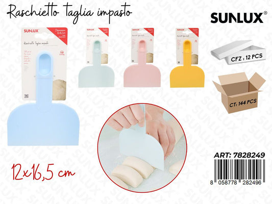 Sunlux Raschietto Taglia Impasto Pp Ass. 12*16.5CM