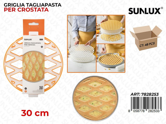 Sunlux Griglia Tagliapasta per Crostata 30CM