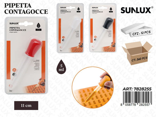 Sunlux Pipetta Contagoccie 11CM
