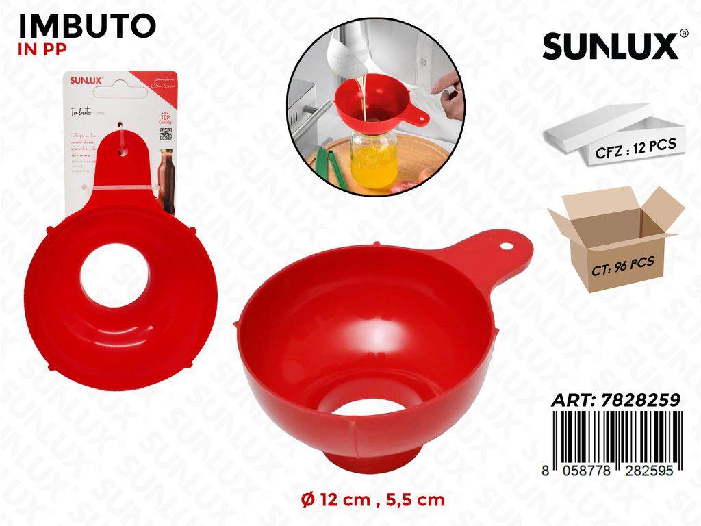 Sunlux Imbuto in Pp 12*5.5CM