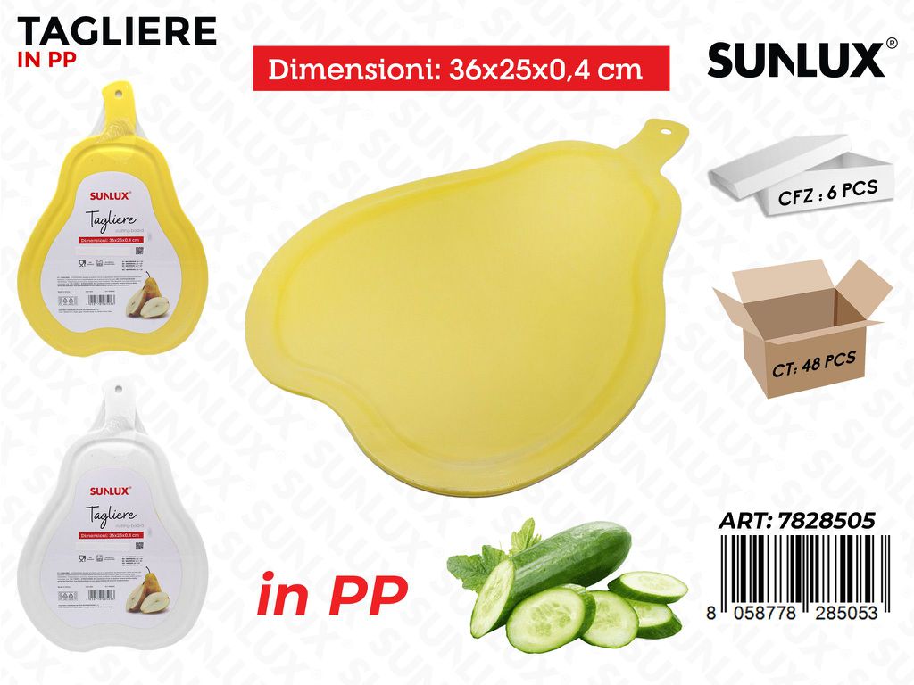 Sunlux Tagliere Pp 36*25*0.4CM
