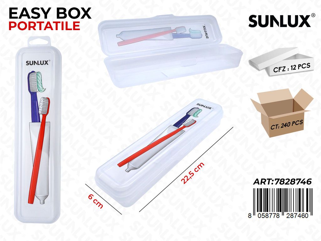 EASY BOX PORTATILE PP 23*6CM