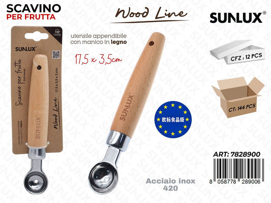 Sunlux Wood L. Scavino per Frutta Acc. 420 17.5*3.5CM