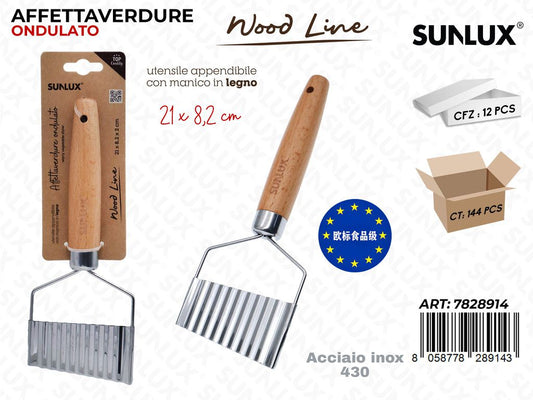 Sunlux Wood L. Affettaverdure Acc. 430 21*8.2CM
