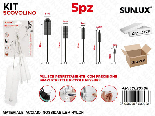 KIT SCOVOLINO ACC. 5PCS MIS. ASS.