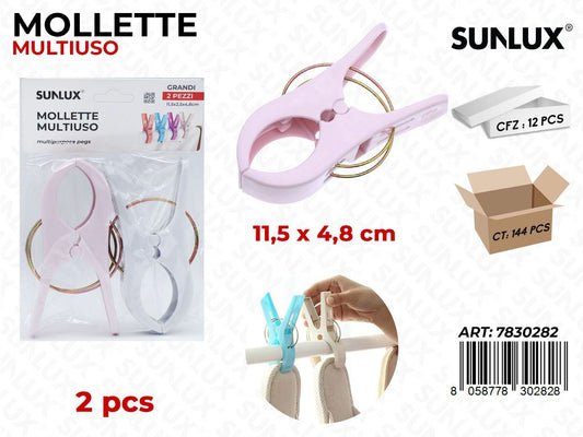 Sunlux Mollette Multiuso Ass. 2PCS 11.5*4.8CM