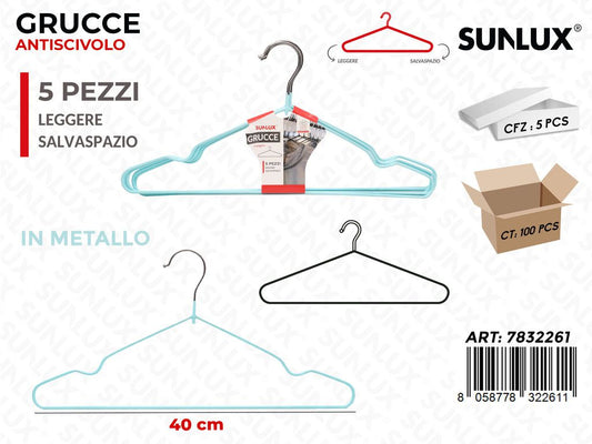 Sunlux Grucce Antisc. Col. Ass. 41CM 5PCS