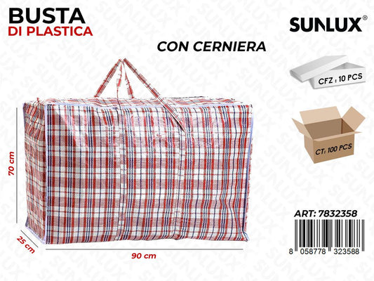 Busta di Plastica Rossa 90*70*22CM