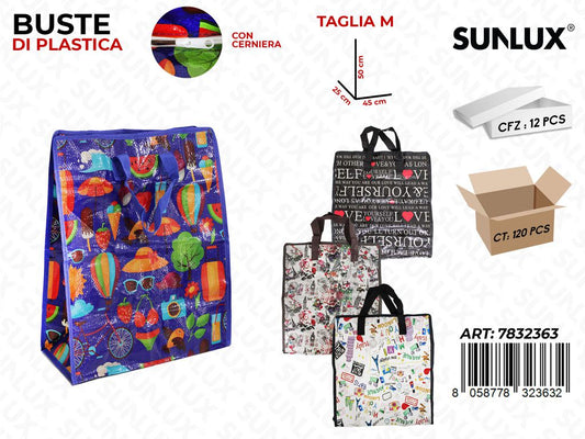 Sunlux Buste di Plast. c/ Cerniera 45*50*25CM