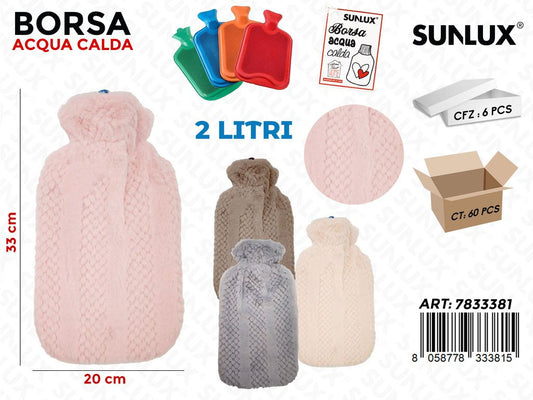 BORSA ACQUA CALDA ASS. 2LT 20*33CM