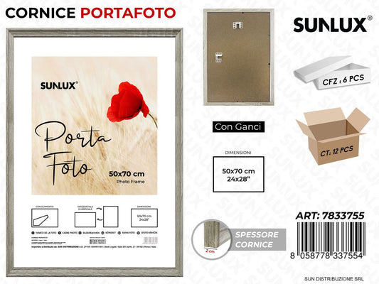 Cornice c/ Ganci 50*70CM 24*28