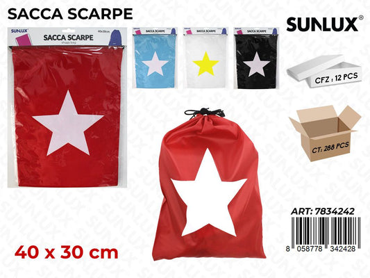 Borsa per Scarpe 40*30CM Colori Ass.