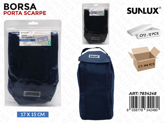Sunlux Borsa Portascarpe Col. Ass. 17*15CM
