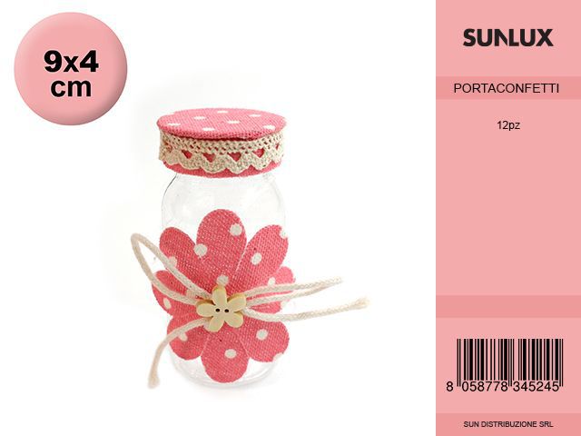 Bottiglia X Bomboniere Rosa