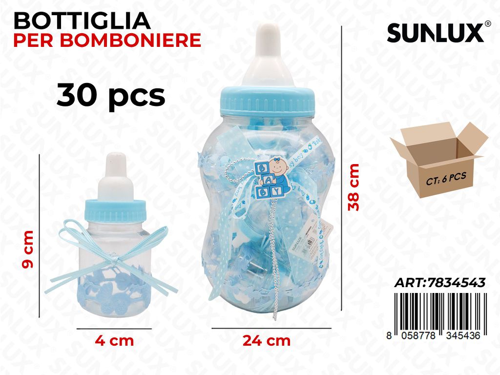 Bottiglia Bomboniere Boy 30PCS 24*38CM