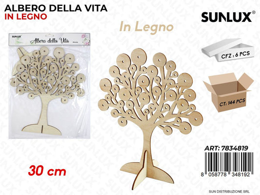 Albero della Vita in Legno 30CM