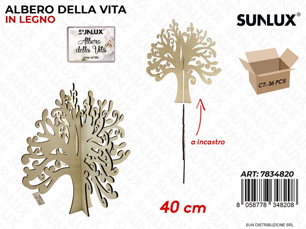 Albero della Vita in Legno 40CM