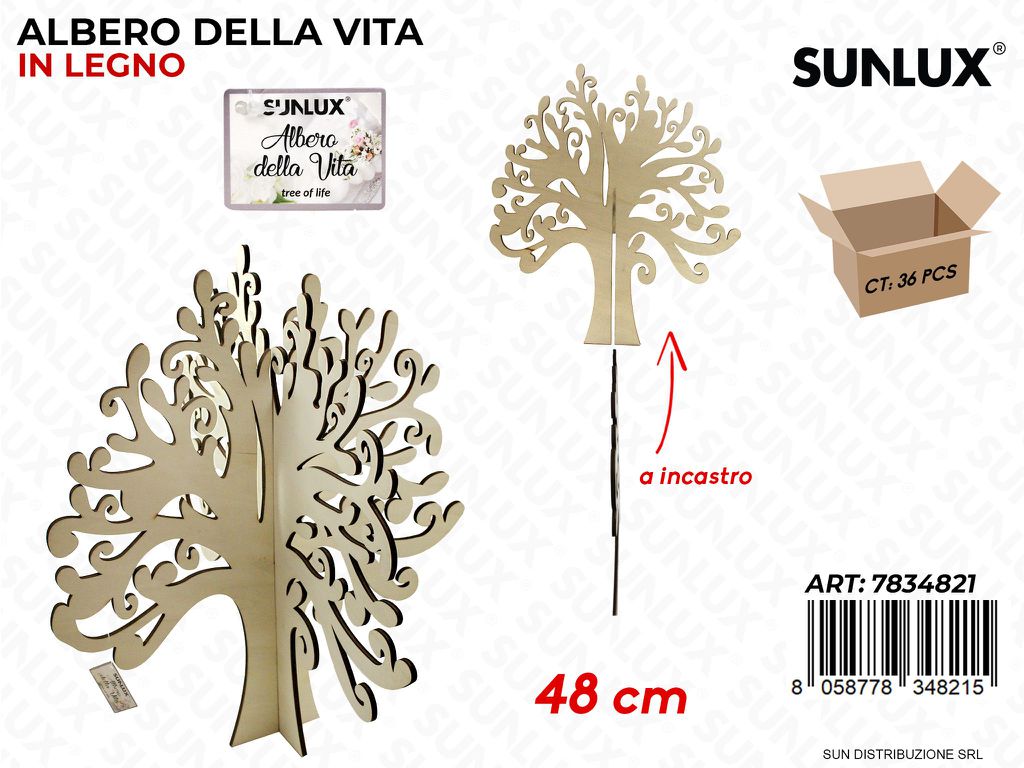 Albero della Vita in Legno 48CM
