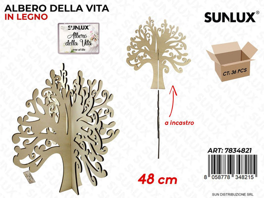 Albero della Vita in Legno 48CM