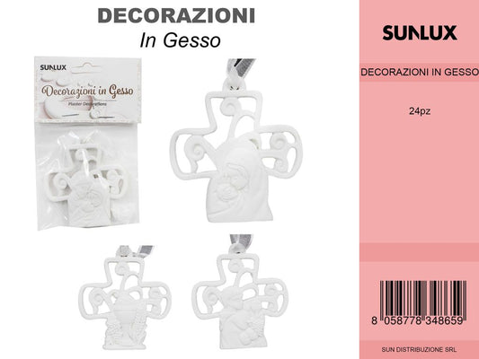 Decorazione in Gesso SER.COMUNIONE/Pz da 24CFZ